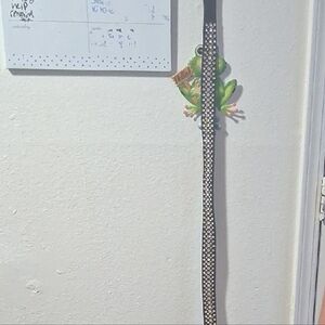 Reptile Climbing Rope with Black and White Pattern